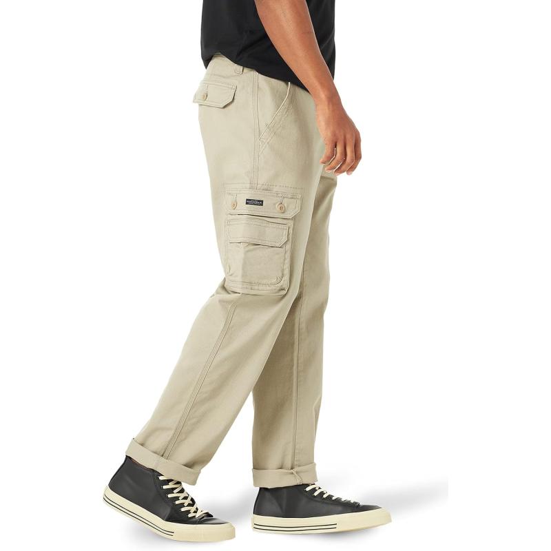 Lee Men’s Wyoming Relaxed Fit Cargo Pant(Pebble) - Lee Outlet